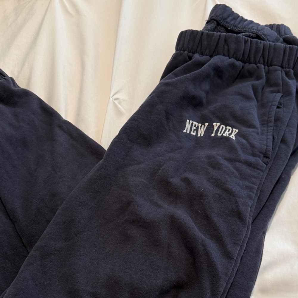 New York navy Sweatpants